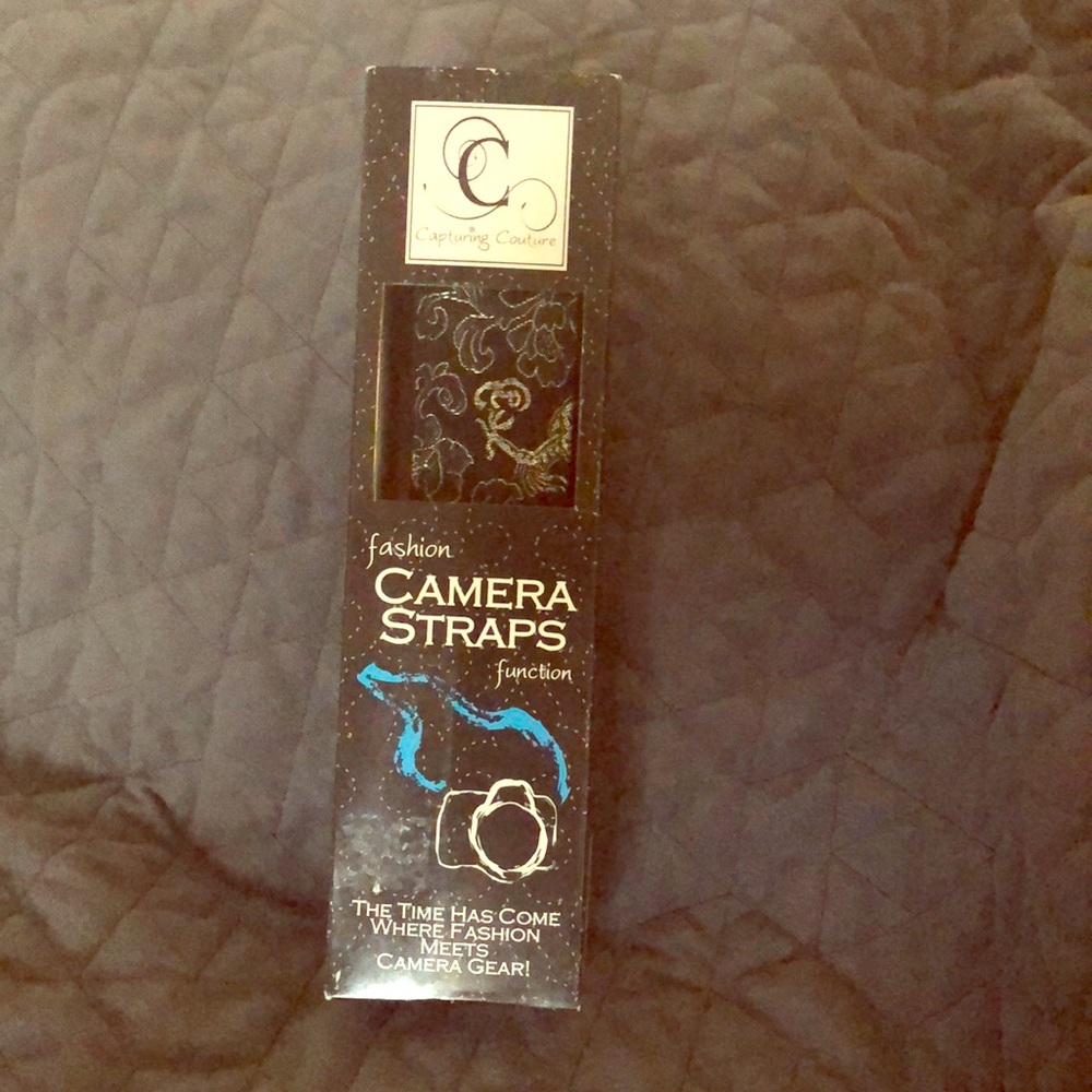 Capturing Couture camera strap